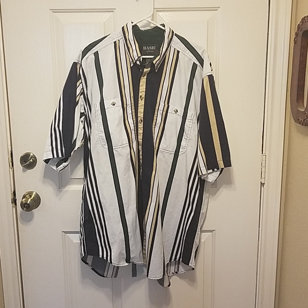 Basic options mens button down